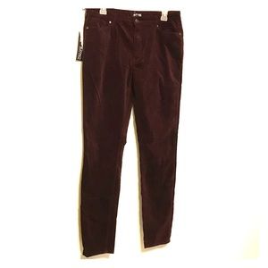 Buffalo David bitton  pants maroon mid rise 10/30